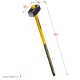 STAYER Hercules, 4 кг, кувалда с удлинённой рукояткой, Professional (20110-4) купить в Сочи