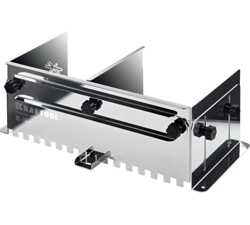 KRAFTOOL BUNKER зуб 10*10 мм, до 600 мм, нерж. сталь, Раздвижная гребенка для плитки (0808-10) купить  в Сочи