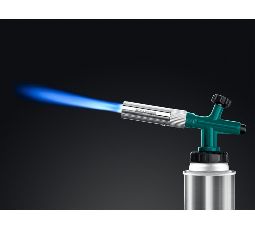 KRAFTOOL KG-1000 цельнометаллическая с пьезоподжигом, газовая горелка на баллон (55514) купить  в Сочи