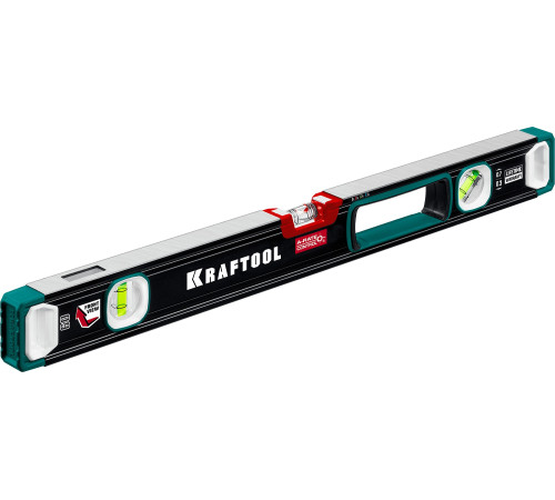 KRAFTOOL A-RATE CONTROL, 600 мм, точность 0.3 мм/м, с инновационным зеркальным глазком, сверхпрочный уровень (34986-60) купить  в Сочи