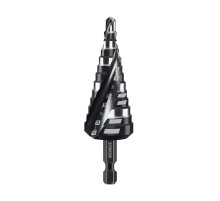 STAYER Pro-Max 6-30мм, 13 ступеней, винтовая спираль, сверло ступенчатое (29661-6-30-13)