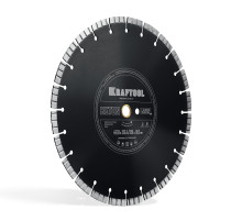 KRAFTOOL BETON 450 мм (25.4/20 мм, 12х3.8 мм), алмазный диск (36686-450)