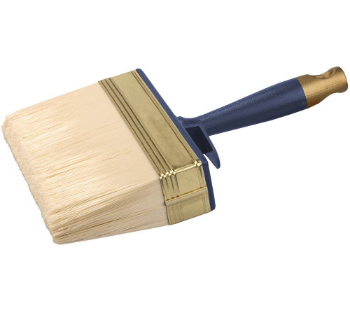 ЗУБР АКВА, 4 х 14 см, искусственная щетина, пластмассовый корпус, для воднодисперсионных и акриловых ЛКМ, макловица (01817-14) купить  в Сочи