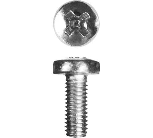 ЗУБР DIN 7985, кл. пр. 4.8, M5 х 12 мм, цинк, 5 кг, винт с полусферической головкой (303150-05-012) купить  в Сочи