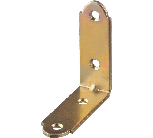 ЗУБР УМ-2.0, 40 x 40 x 17 x 2 мм, желтый цинк, узкий мебельный уголок (31031-40) купить  в Сочи