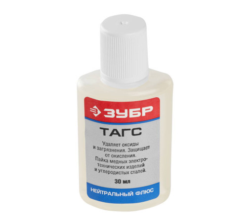ЗУБР ТАГС, 30 мл, флюс (55479-030) купить  в Сочи