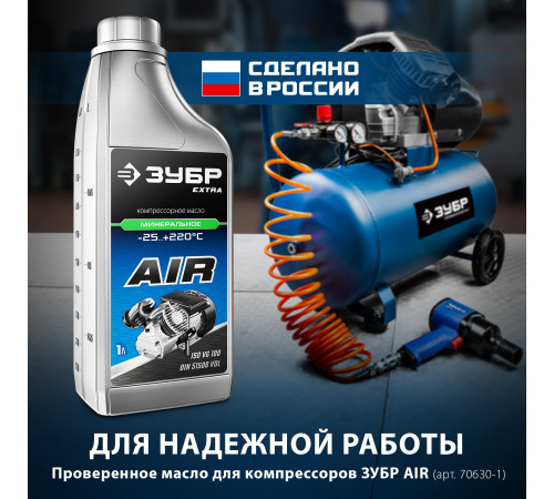 ЗУБР 400 л/мин, 50 л, 2200 Вт, масляный компрессор, Профессионал (КПМ-400-50) купить  в Сочи