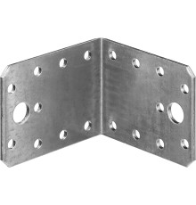 ЗУБР УК-2.5, 55 x 70 x 70 x 2.5 мм, цинк, крепежный уголок (31012-70)