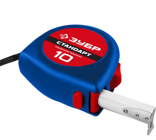 ЗУБР 10 м х 25 мм, рулетка (34016-10) купить  в Сочи