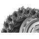 ЗУБР 100 мм, жгутированная стальная проволока 0.5 мм, усиленная чашечная щетка-крацовка для УШМ, Профессионал (3527-100) купить в Сочи