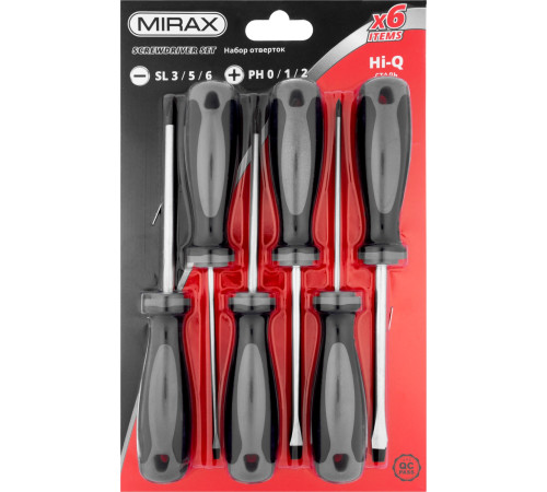 MIRAX набор отверток (25186) купить в Сочи MIRAX набор отверток (25186) купить в Сочи