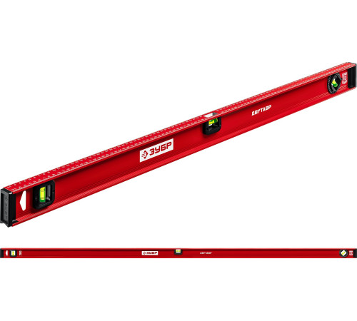 ЗУБР ДВУТАВР, 1500 мм, двутавровый, уровень с усиленным профилем (4-34583-150) купить  в Сочи