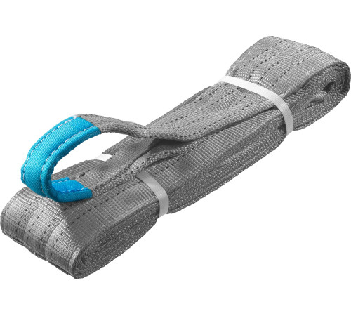 ЗУБР СТП-4/4, серый, г/п 4 т, длина 4 м, текстильный петлевой строп (43554-4-4) купить  в Сочи