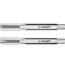 ЗУБР М10 x 1.5 мм, сталь Р6М5, комплект машинно-ручных метчиков, Профессионал (4-28007-10-1.5-H2)