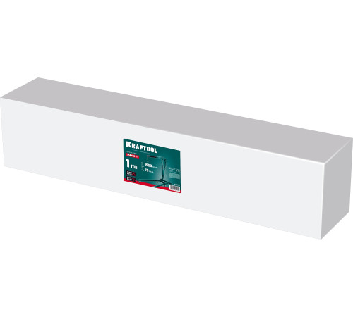 KRAFTOOL KMG-1, 1 т, 75 - 1950 мм, складной гидравлический кран (43411-1) купить  в Сочи