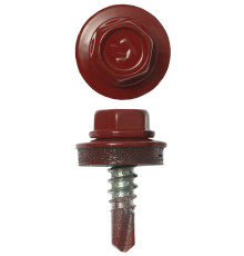 ЗУБР СКМ 3003, 19 х 5.5 мм, рубин.-красн., 2500 шт, кровельный саморез, Профессионал (4-300310-55-019-3003)