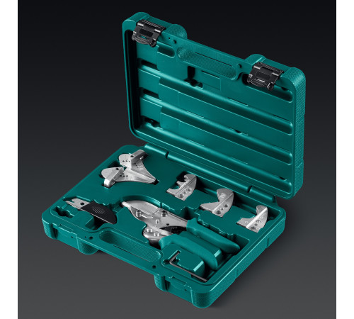 KRAFTOOL MC-12, для различных профилей из пластика и резины, с набором сменных губок, угловые ножницы (23372-12) купить  в Сочи