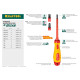 KRAFTOOL SL4 х 100 мм, высоковольтная отвертка (250083-4.0-100) купить в Сочи