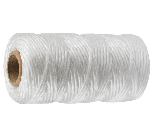 ЗУБР d 1.8 мм, 60 м, 1200 текс, 50 кгс, белый, полипропиленовый шпагат (50031-060) купить  в Сочи