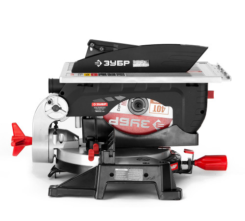 ЗУБР ЗПТК-255-1800 пила торцовочная комбинированная, d 250 х 30 мм, 1800 Вт купить  в Сочи