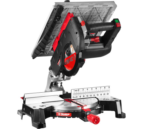 ЗУБР ЗПТК-255-1800 пила торцовочная комбинированная, d 250 х 30 мм, 1800 Вт купить  в Сочи