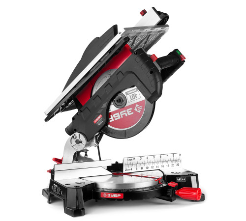 ЗУБР ЗПТК-255-1800 пила торцовочная комбинированная, d 250 х 30 мм, 1800 Вт купить  в Сочи