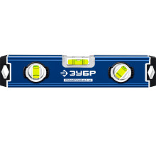 ЗУБР ПРОФЕССИОНАЛ-М, 230 мм, компактный усиленный магнитный уровень, Профессионал (34581-023)