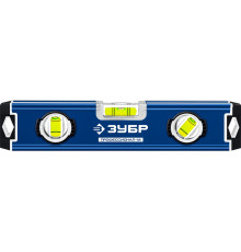 ЗУБР ПРОФЕССИОНАЛ-М, 230 мм, компактный усиленный магнитный уровень, Профессионал (34581-023)