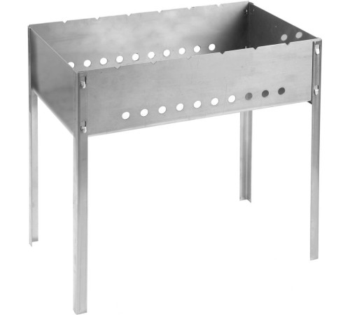 GRINDA Barbecue, 500 x 300 x 500 мм, нержавеющая сталь, 1.5 мм, сборный мангал (427784) купить  в Сочи
