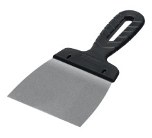 ЗУБР 100 мм, пластиковая ручка, нержавеющий шпатель (10077-10)