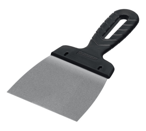 ЗУБР 100 мм, пластиковая ручка, нержавеющий шпатель (10077-10) купить  в Сочи