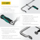 KRAFTOOL Forge FF-300/120, 120 х 300 мм, цельнокованая струбцина F (32014-120-300) купить в Сочи