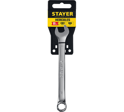 STAYER HERCULES, 11 мм, комбинированный гаечный ключ, Professional (27081-11) купить в Сочи STAYER HERCULES, 11 мм, комбинированный гаечный ключ, Professional (27081-11) купить в Сочи