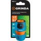 GRINDA TU, 1/2″ - 3/4″, пластиковый с TPR, универсальный, для шланга, быстросъемный соединитель, PROLine (8-426225) купить в Сочи