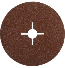 Круг шлифовальный ЗУБР ″ПРОФИ″ фибровый, для УШМ, P60, 125х22мм, 5 листов