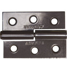 STAYER 65 x 48 x 2.0 мм, разъемная, левая, цвет коричневый, карточная петля (37613-65-3L)