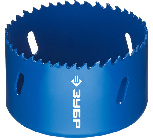 ЗУБР 76 мм, сталь Р6М5, биметаллическая коронка (29531-076) купить  в Сочи