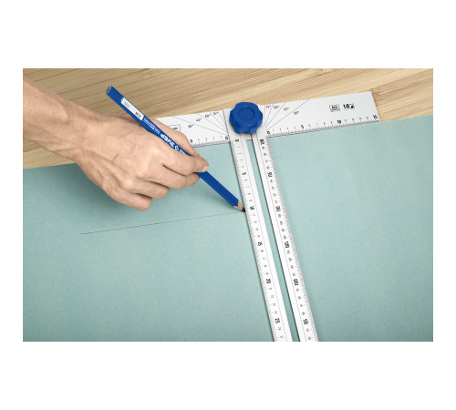 ЗУБР Т-угольник алюминиевый с подвижной направляющей, Профессионал (34389) купить  в Сочи