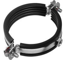 ЗУБР 2 1/2″, цинк, 6 шт, трубный хомут с гайкой (37850-75-80)