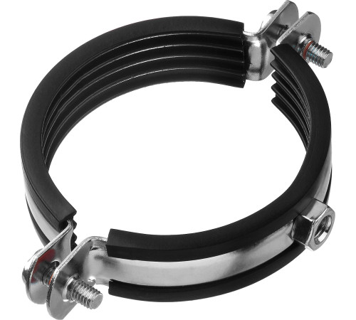 ЗУБР 2 1/2″, цинк, 6 шт, трубный хомут с гайкой (37850-75-80) купить  в Сочи