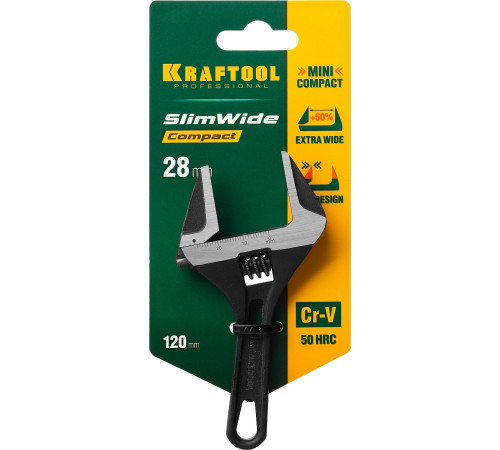 KRAFTOOL SlimWide Compact, 120/28 мм, разводной ключ (27266-15) купить в Сочи KRAFTOOL SlimWide Compact, 120/28 мм, разводной ключ (27266-15) купить в Сочи