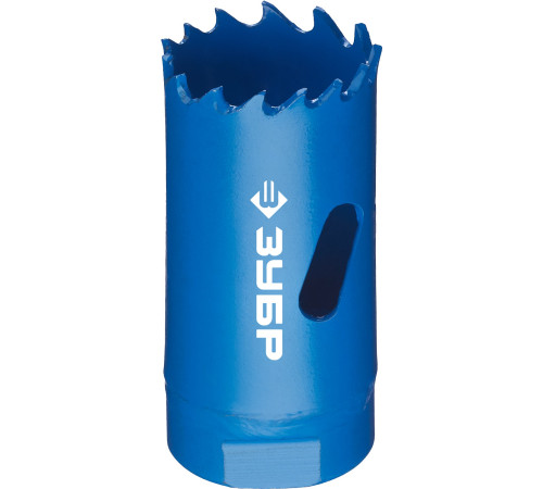 ЗУБР 25 мм, сталь Р6М5, биметаллическая коронка (29531-025) купить  в Сочи