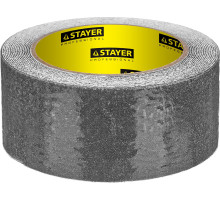 STAYER 50 мм, 5 м, черная, противоскользящая клейкая лента, Professional (12270-50-05)