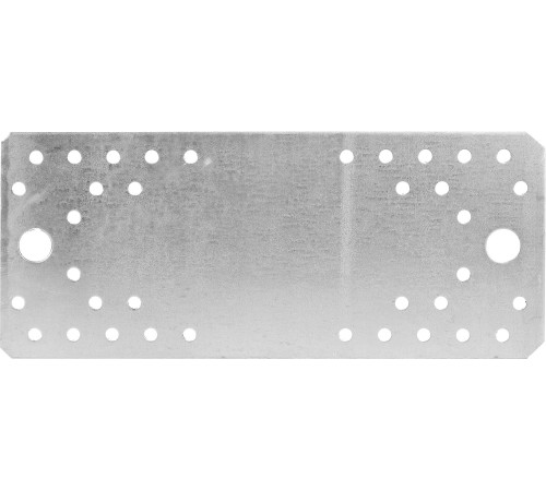 ЗУБР КП-2.0, 210 x 90 x 2 мм, цинк, крепежная пластина (310236-210-90) купить  в Сочи