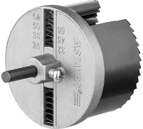 STAYER 7 шт, (26-32-38-45-50-56-64 х 32 мм), наборная кольцевая пила по дереву (2956-1.5) купить  в Сочи