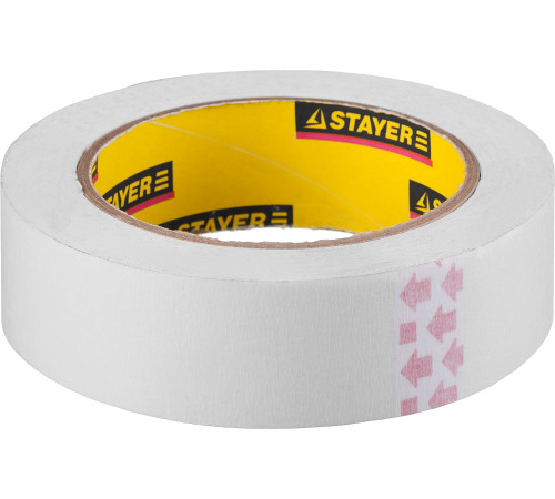 STAYER MAXTape 25 мм х 40 м, креповая, малярная лента, MASTER (1211-25) купить  в Сочи