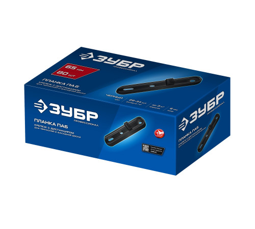 ЗУБР Планка ПА6 65 мм, крепеж для фасадной и террасной доски, композитный материал, 80 шт, Профессионал (30704-65) купить  в Сочи