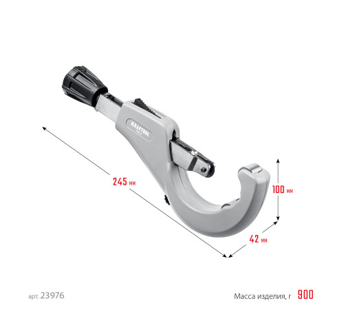 KRAFTOOL INOX-76, 6-76 мм, на подшипниках, труборез для нержавеющей стали (23976) купить  в Сочи