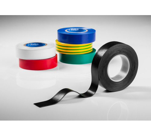 ЗУБР ВУЛКАН, 19 мм х 5 м, 10 000 В, черная, самовулканизирующаяся изолента, Профессионал (1238-2) купить  в Сочи