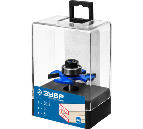 ЗУБР 50.8 x 5 мм, хвостовик 8 мм, фреза горизонтально-пазовая, Профессионал (28757-50.8-5) купить  в Сочи